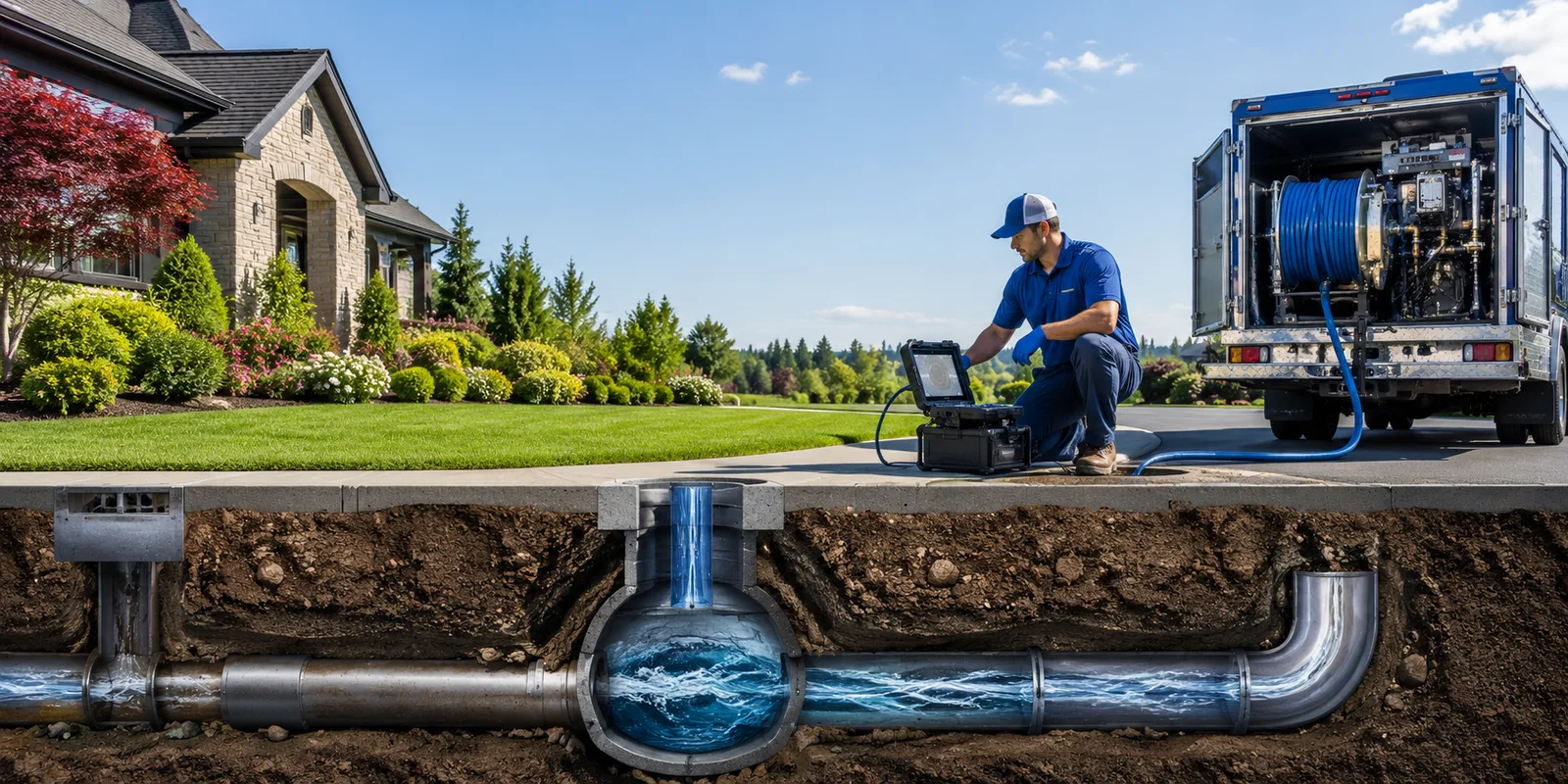 Drainage restoration information for Falls Creek, PA